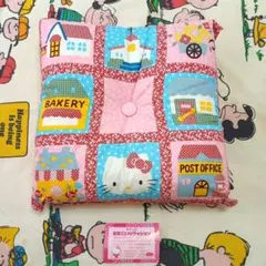 お値引き不可【未使用品】1988年昭和レトロサンリオオリジナルキティちゃん座布団のサムネイル