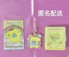 ポムポムプリン3点セット/ミニフォトアルバム・トレカ・ラバマス/サンリオ