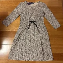 【最終値下げ】リバティプリント 7分袖 ワンピース