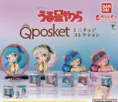 TVアニメ うる星やつら Q posket ミニチュアコレクション 全4種コンプ