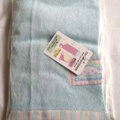 Cinnamoroll コンパクトタオル 水色 ピンク 約40×120cmのサムネイル