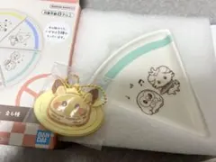 ポケピース 一番くじ G賞ピザ型プレート（モクロー・ニャスパー）