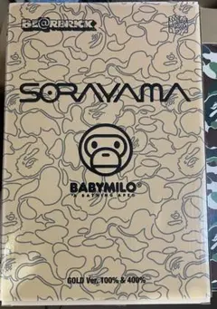 ベアブリック bape milo sorayama 400% 金 銀 - メルカリ