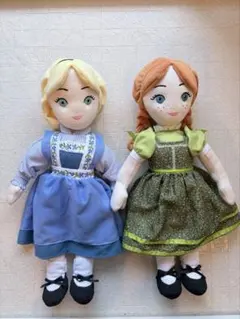 アナと雪の女王 劇団四季　ぬいぐるみ 2体セット