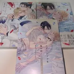 BLコミック BL新刊 ルビーレッドを噛み砕く Reflection 2冊セット