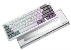 YUNZII X98 メカニカルキーボード 英語配列 ホワイト - メルカリ