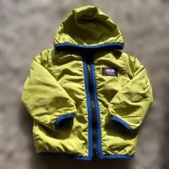 BEN hope フード付きジャケット イエロー 迷彩裏地（リバーシブル）