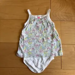 Petit Bateau 花柄ロンパース12m 74cm おまけ付き