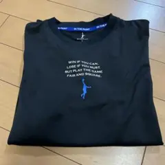IN THE PAINT ブラック 長袖 Tシャツ