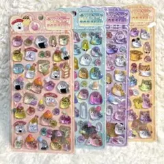 ぷっくりシール オバケーヌ 立体シール かわいい オバケ デコ 手帳