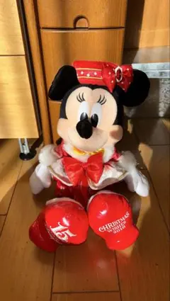 ミニー クリスマス ぬいぐるみ 2016限定 ディズニーシー15周年