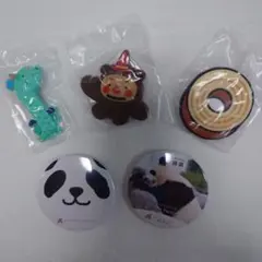 アドベンチャーワールド 缶バッジ　 クラブハリエピンバッジ セット
