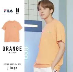 BTS×FILA フィラ J-HOPE 半袖Tシャツ フリーサイズ
