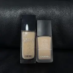 空瓶 空き容器 Dior Chanel ファンデーション