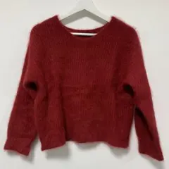 【お値下げ中】JOURNAL STANDARD モヘアニット 赤