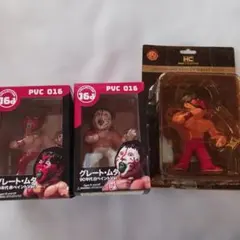 グレートムタ フィギュア プロレスリングシリーズ3 ソフビ レア グレート・ムタ ソフビ 新日本プロレス 武藤敬司 フィギュア 新品