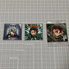 鬼滅の刃　ウエハース　シール　竈門炭治郎　宇髄天元　3枚セット