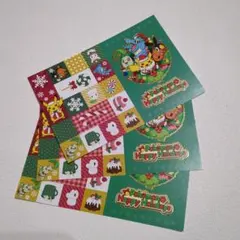 ポケモン クリスマス ポストカードハッピーホリデー ポストカード 3枚セット