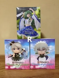 東方Project 東風谷早苗 魂魄妖夢 十六夜咲夜 フィギュア