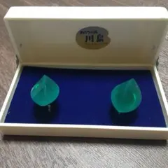 昭和ヴィンテージ めのう　瑪瑙イヤリング めのうの店川島 アクセサリー　老舗店