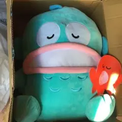 大きなハンギョドンぬいぐるみ〔新品〕と赤いタコ