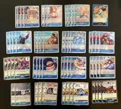 ワンピースカードゲーム 青ジンベエ デッキパーツセット