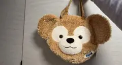 香港ディズニーランド正規品　ダッフィーフェイスぬいぐるみバッグ　大きいほう