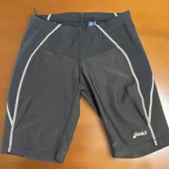 メンズ　asics Inner Muscle フィットネス用タイツ ブラック