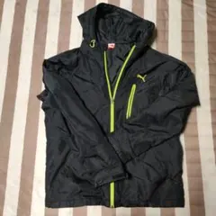 PUMA ブラック ウィンドブレーカー Mサイズ