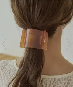 GOLDY ワイド ウェーブ アセチ ヘアー クリップ