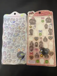 モンチッチ ホログラムシール 2枚セット