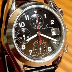 ETERNA MATIC クロノグラフ 自動巻 エテルナ ETERNA 希少 創業100周年モデル エテルナマチック