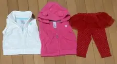 carter's ベビー服3点セット9 months