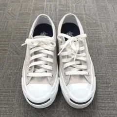 【美品】CONVERSE JACK PURCELL ライトグレー 23cm