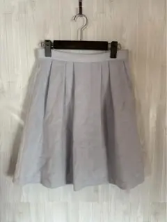 【54】ROPÉ PICNIC フレアスカート L ライトグレー