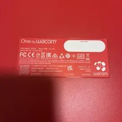 Wacom One by Wacom ペンタブレット CTL-672 レッドのサムネイル