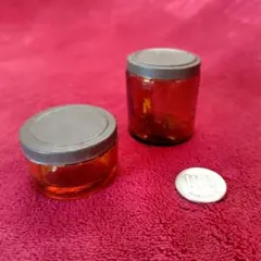 アンティークなガラス製の小瓶セット