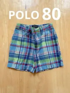 ラルフローレン　POLO 半ズボン　ハーフパンツ　ズボン　80 80cm 男の子のサムネイル
