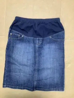 無印良品　マタニティデニムスカート