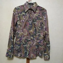 ETRO ペイズリー柄 長袖シャツ 42