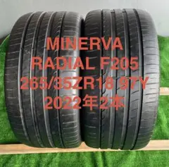 MINERVA RADIAL F205 265/35ZR18 2本のサムネイル