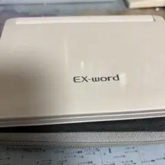 CASIO EX-word 電子辞書 ホワイト ケース付き