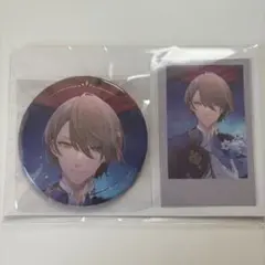 加賀美ハヤト 誕生日グッズ2025箔押し缶バッジ＆チェキ風カード