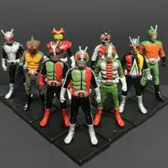 HG『仮面ライダー』栄光の10人ライダー（ギャラリー版）アソート（開封 