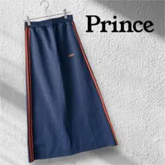 プリンス Prince ライン入 ロングスカート 台形 ジャージ ウエストゴム