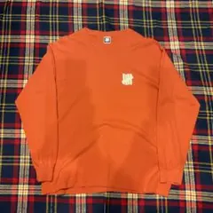 美品　UNDEFEATED 長袖カットソー　ロンT オレンジ Lサイズのサムネイル