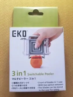 EKO JAPAN 3 in 1 マルチピーラー peeler【未使用 未開封】のサムネイル