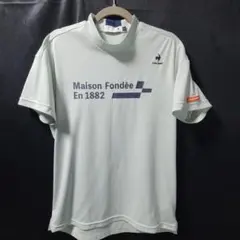 ルコック　半袖モックシャツ☆ ルコックゴルフ　ライトグリーン　LL