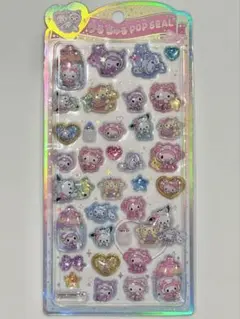 【正規品】うるちゅるポップシール　新作　白猫ベビー　サンリオのサムネイル