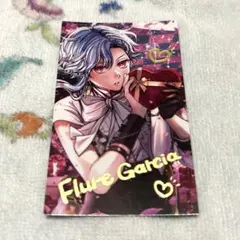 （匿名配送）あくねこ　バレンタインカード　フルーレ箔押し